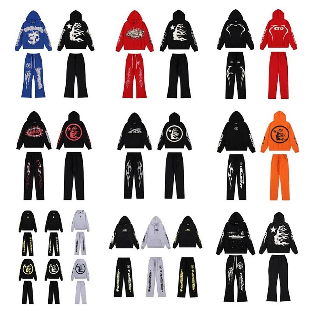 Christian Louboutin H,S Retro Letter Print Hooded Sweatshirt