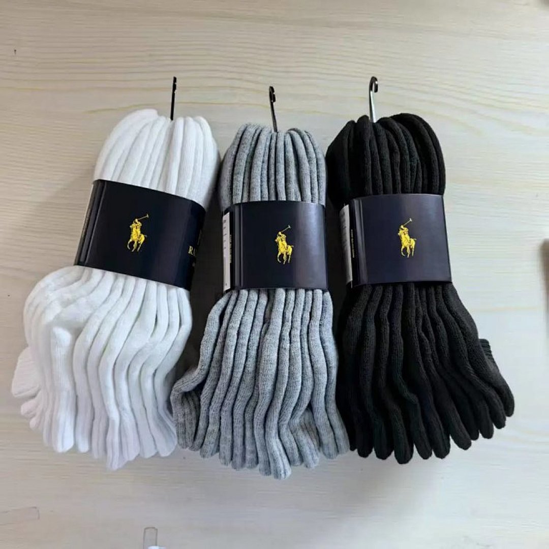 Other P,O.L.O 6 Pairs Quick-Drying Cotton Socks - Image 12