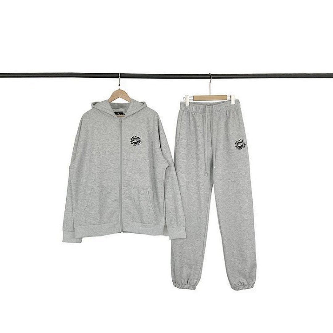 Christian Louboutin B.P, Foamed Letter And Fleece Zipper Sweatshirt - Image 8