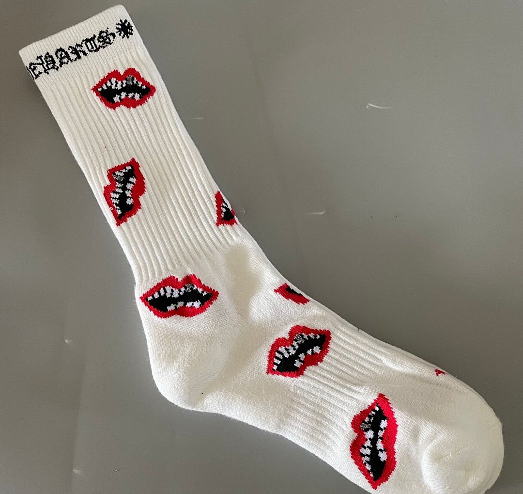 Other C.H.R.O.M.E H.E.A.R.T.S Towel Bottom Red Embroidered Socks - Image 32