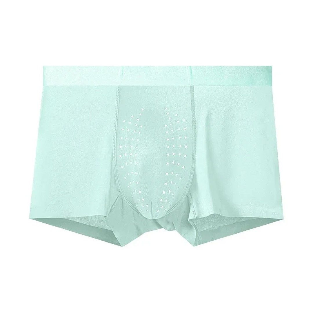 Other Men's Silk Underwear, Antibacterial, Breathable, Comfortable, Summer Lightweight Style - Image 8