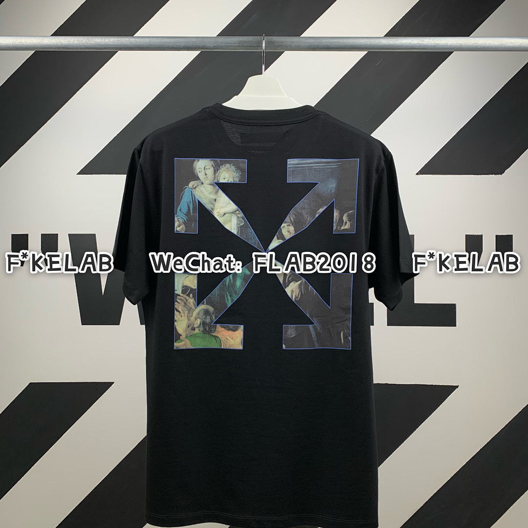 Unbranded CARAVAGGIO T-SHIRT 20FW BLACK (ALL SIZE IN STOCK) - Image 5