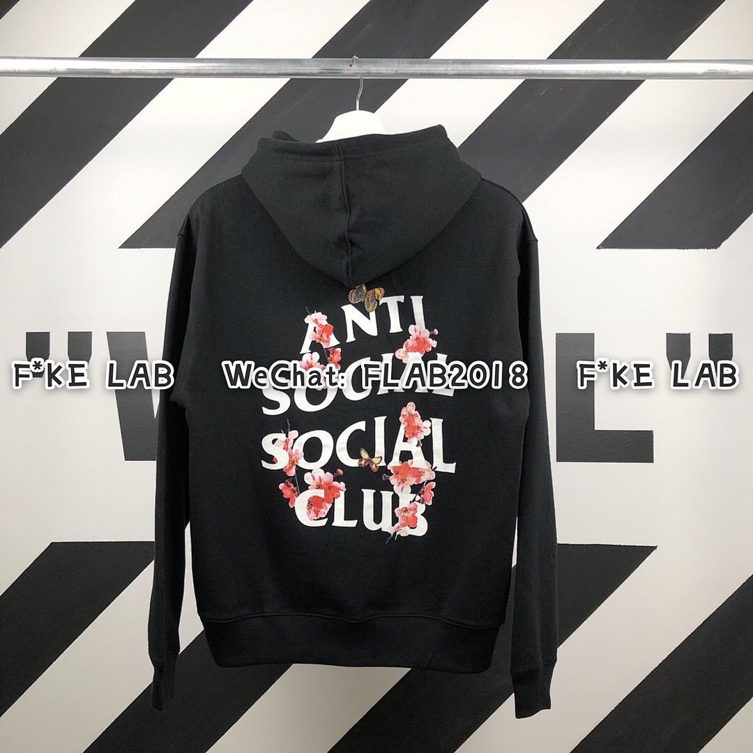 Unbranded ASSC CHERRY HOODIE 18SS (BLACK 35) - Image 3