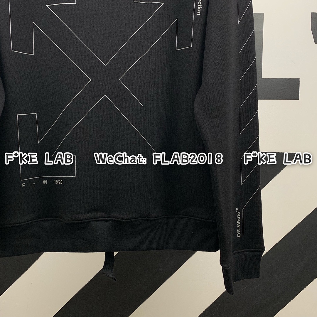 Unbranded UNFINISHED HOODIE 19FW BLACK (ALL SIZE IN STOCK) - Image 14