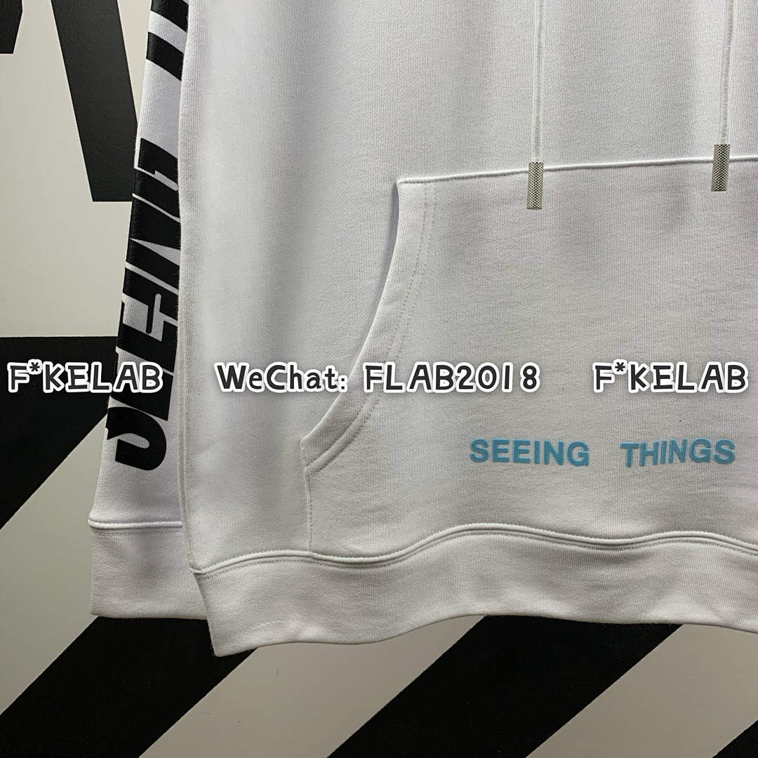 Unbranded PHOTOCOPY HOODIE 17FW WHITE (ALL SIZE IN STOCK) - Image 9