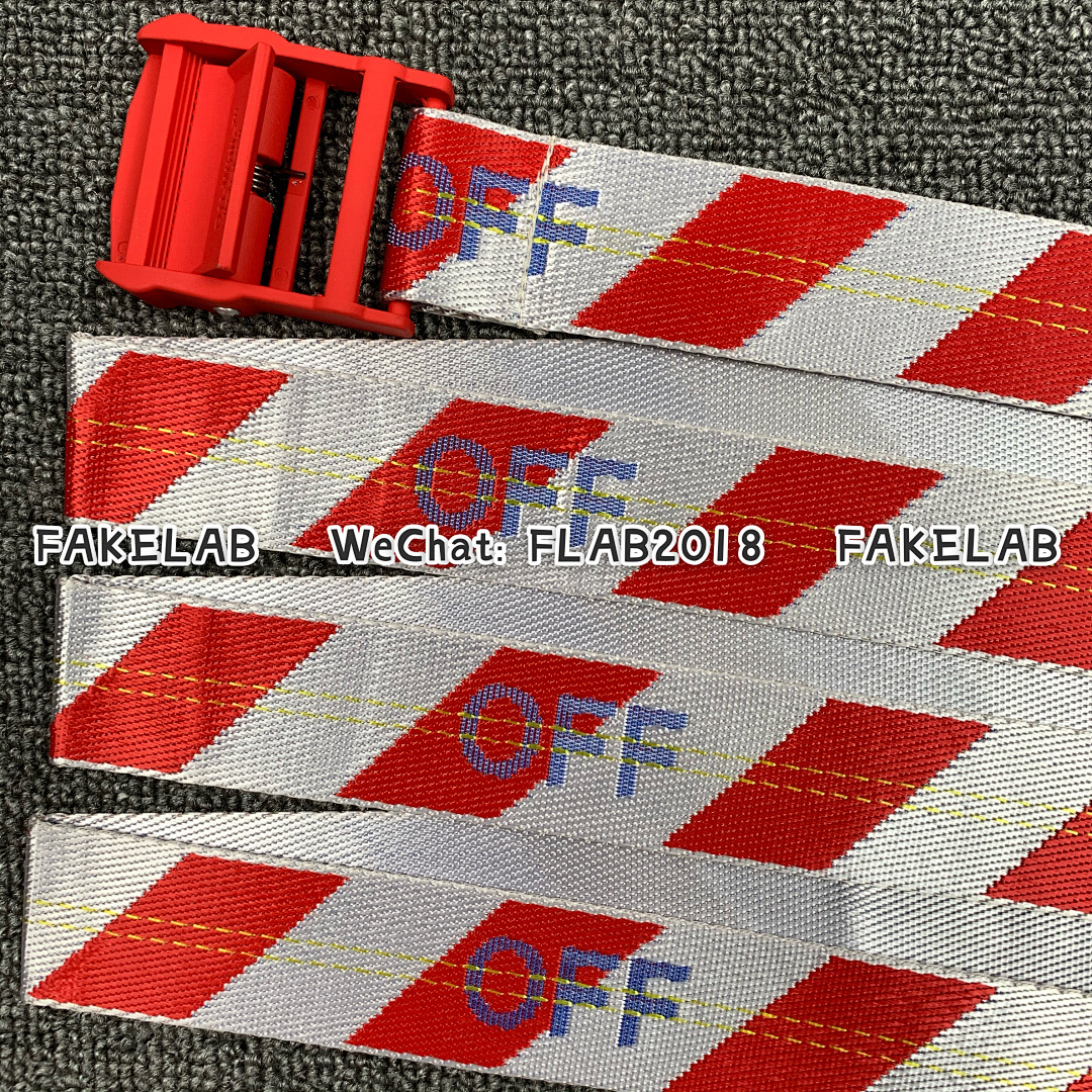 Unbranded DIAG OFF INDUSTRIAL BELT 18SS (RED) - Image 3