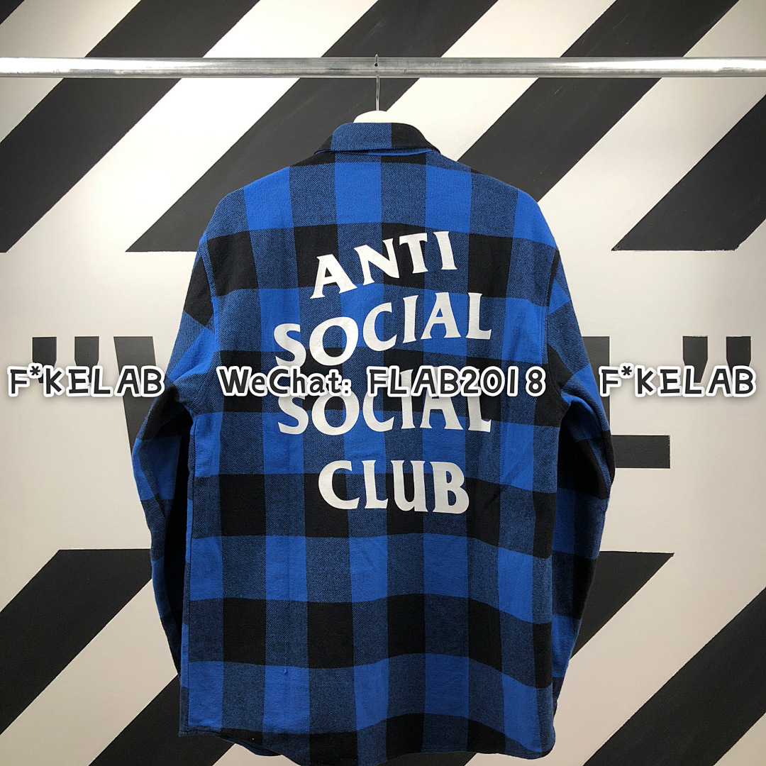 Unbranded AC BASIC SHIRT 18FW (BLUE 45)