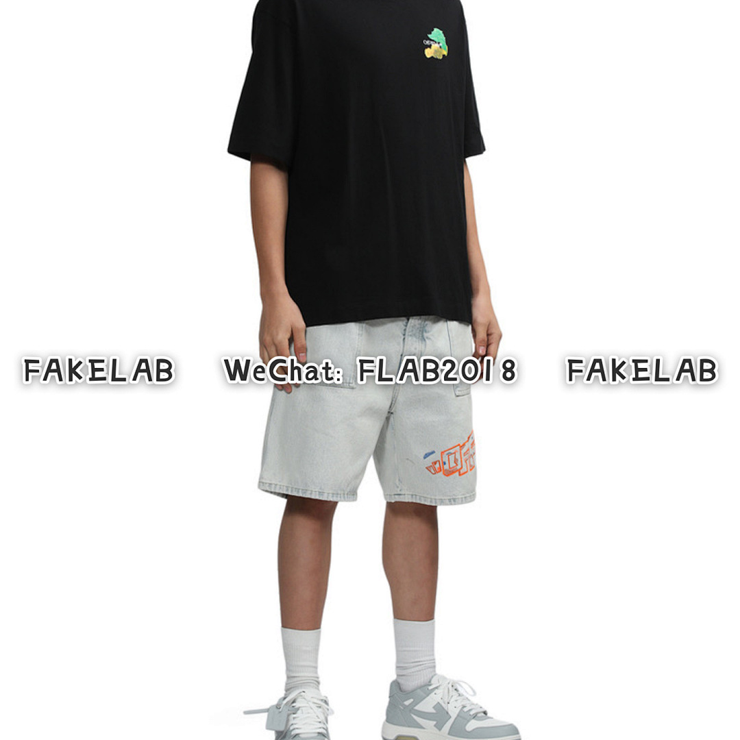 Off-White BRUSHED ARROWS T-SHIRT 23SS BLACK (ALL SIZE IN STOCK) - Image 7