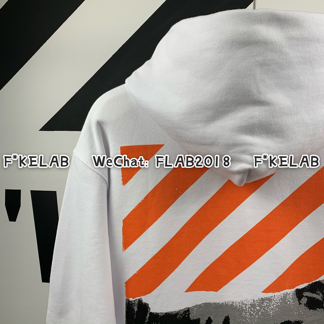 Unbranded PHOTOCOPY HOODIE 17FW WHITE (ALL SIZE IN STOCK) - Image 11