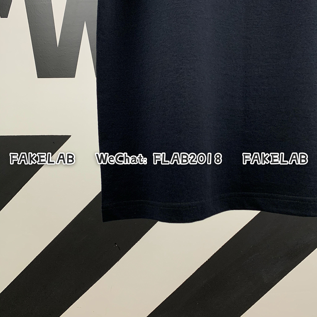 Unbranded AC BLOCK T-SHIRT 20FW BLACK/ - Image 8