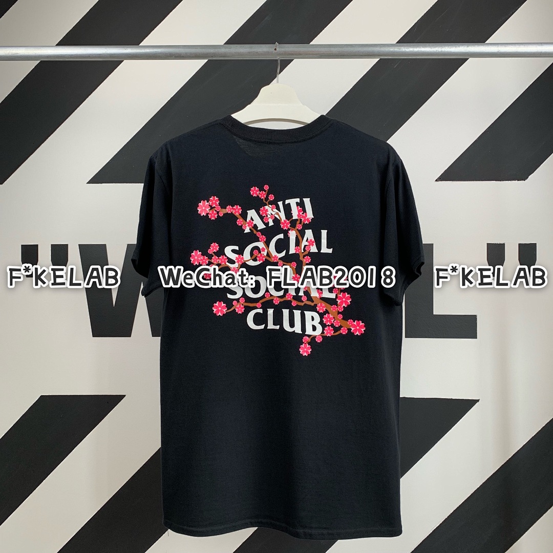 Unbranded AC FLOWERS T-SHIRT 19SS (BLACK 23)
