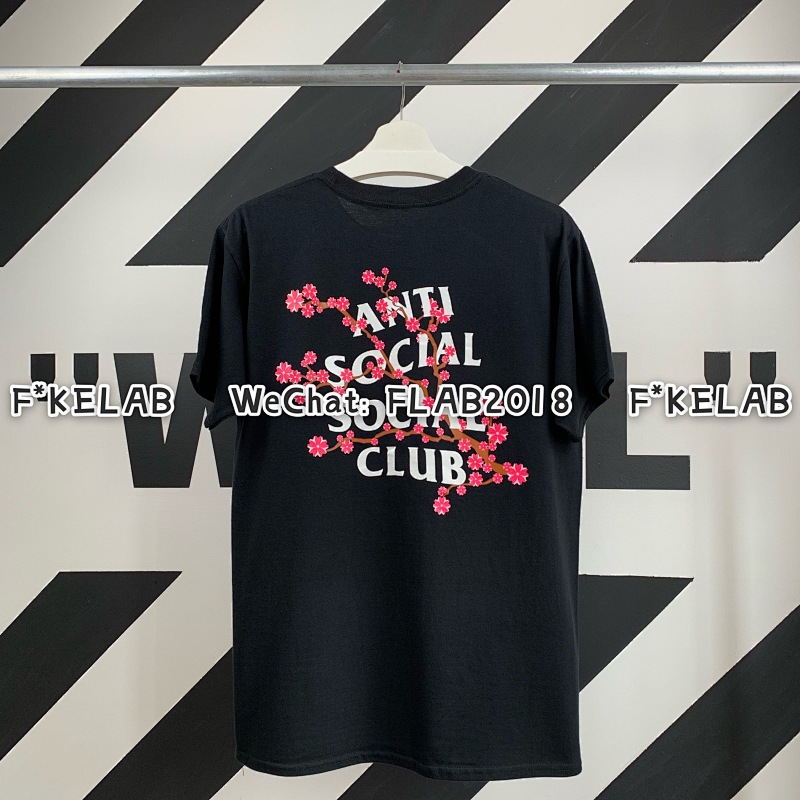 Unbranded AC FLOWERS T-SHIRT 19SS (BLACK 23)
