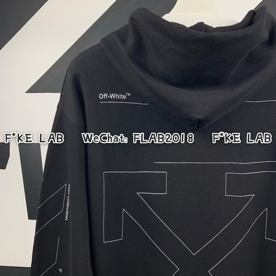 Unbranded UNFINISHED HOODIE 19FW BLACK (ALL SIZE IN STOCK) - Image 11