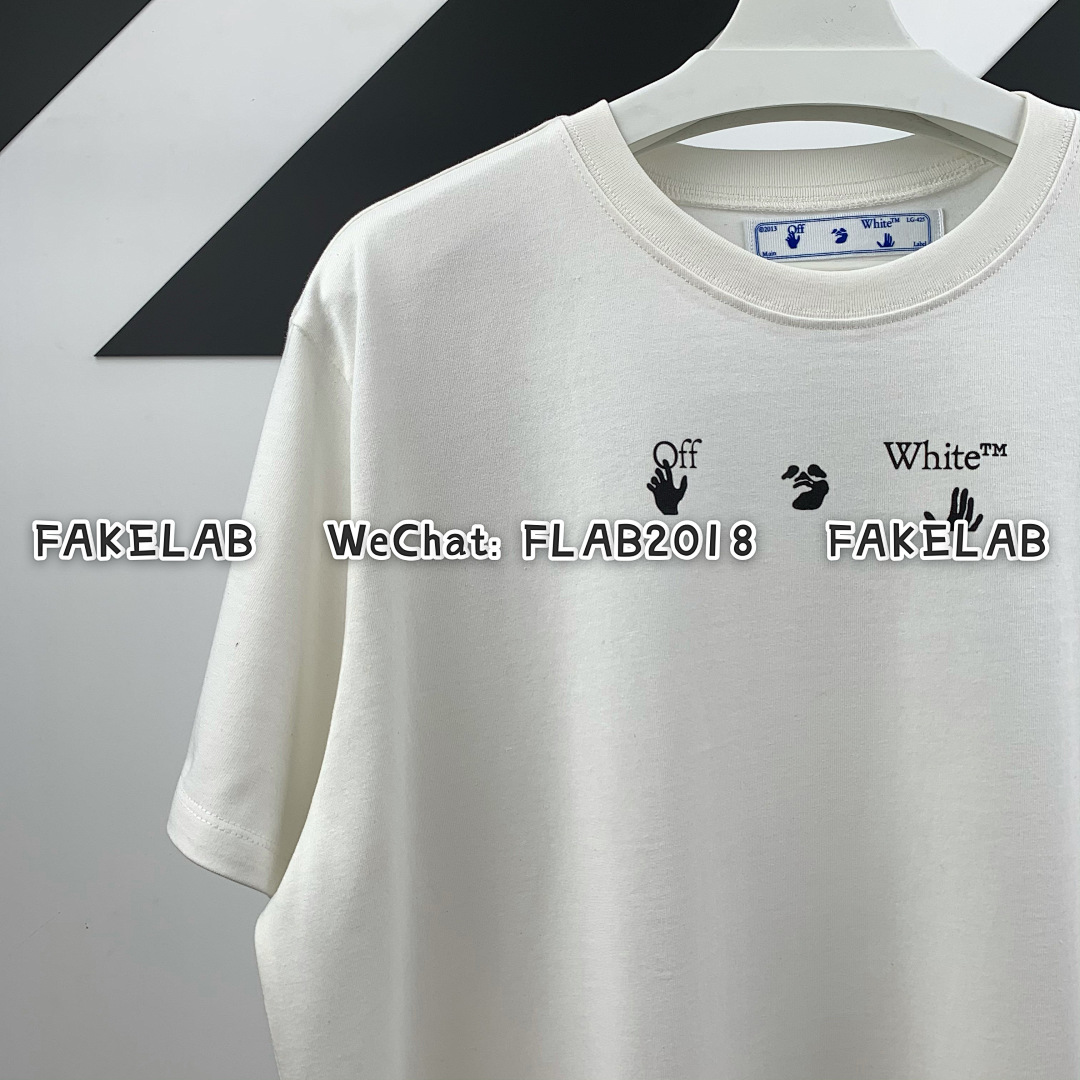 Unbranded BLUE MARKER T-SHIRT 21SS WHITE (ALL SIZE IN STOCK) - Image 7