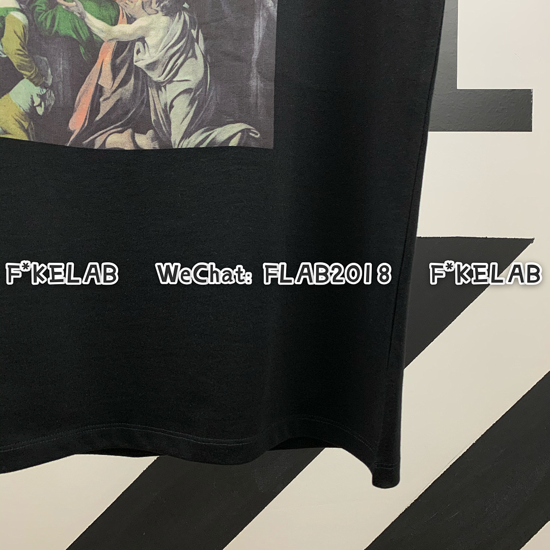 Unbranded CARAVAGGIO T-SHIRT 20FW BLACK (ALL SIZE IN STOCK) - Image 9
