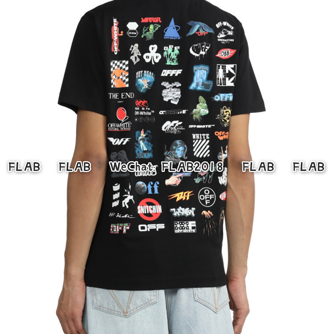 Unbranded LOGIC T-SHIRT 23FW BLACK (ALL SIZE IN STOCK) - Image 8