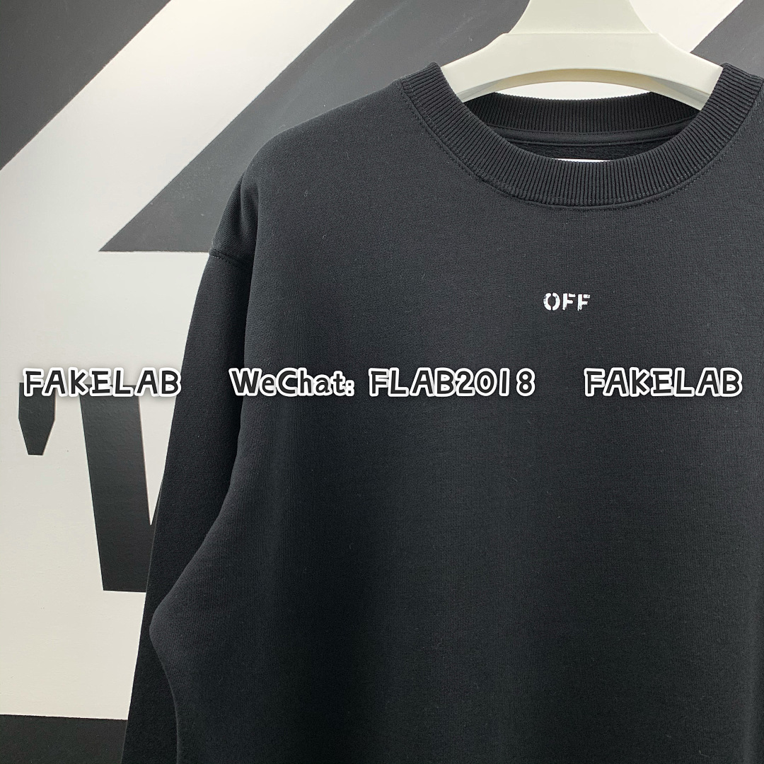 Unbranded SPRAY CREWNECK 20FW BLACK (SIZE L XL IN STOCK) - Image 7