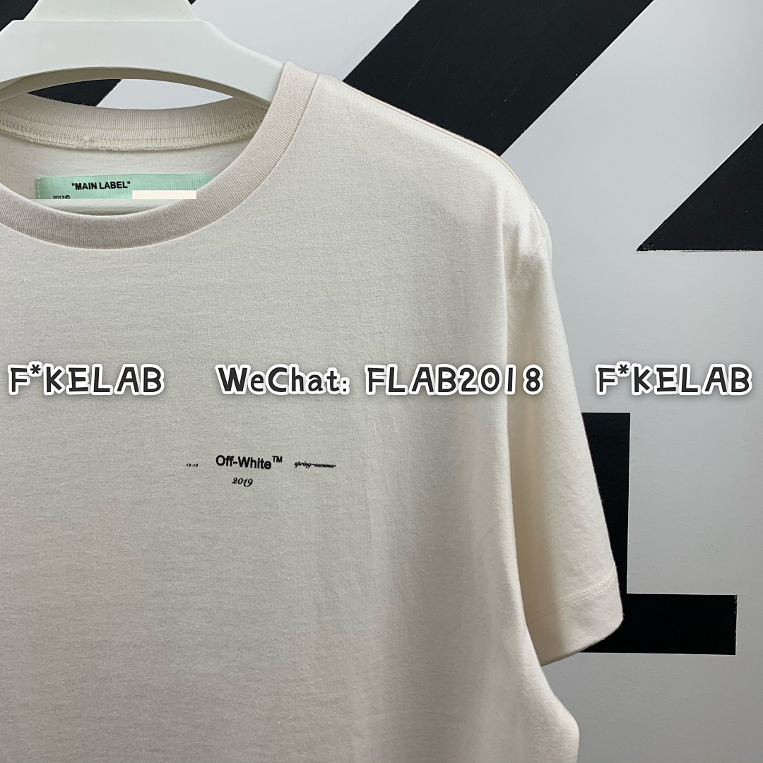 Unbranded DIAG MULTICOLOR T-SHIRT 19SS WHITE (ALL SIZE IN STOCK) - Image 7