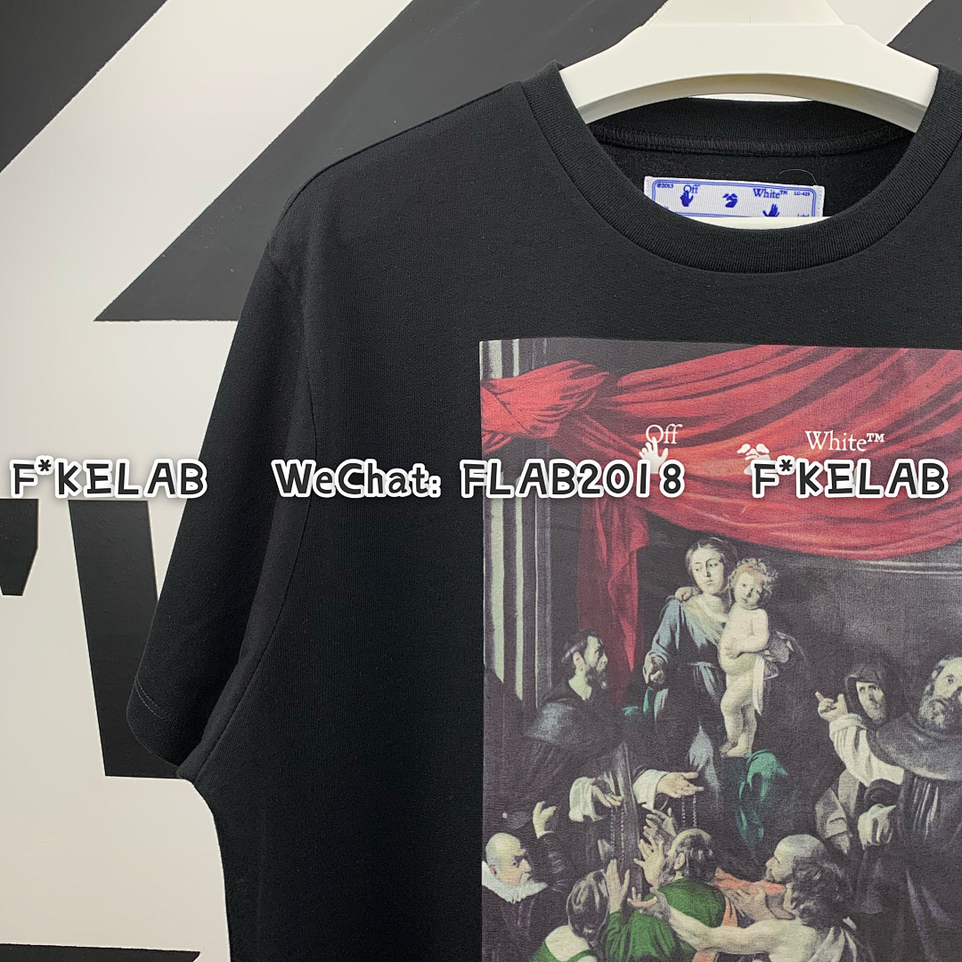 Unbranded CARAVAGGIO T-SHIRT 20FW BLACK (ALL SIZE IN STOCK) - Image 6