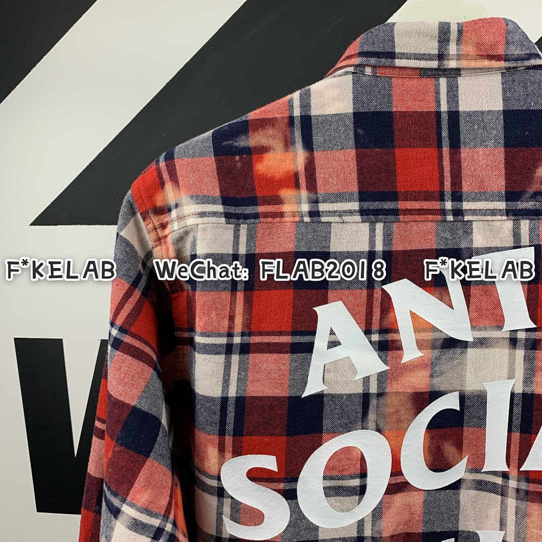Unbranded AC BROKEN SHIRT 18FW (RED) - Image 10