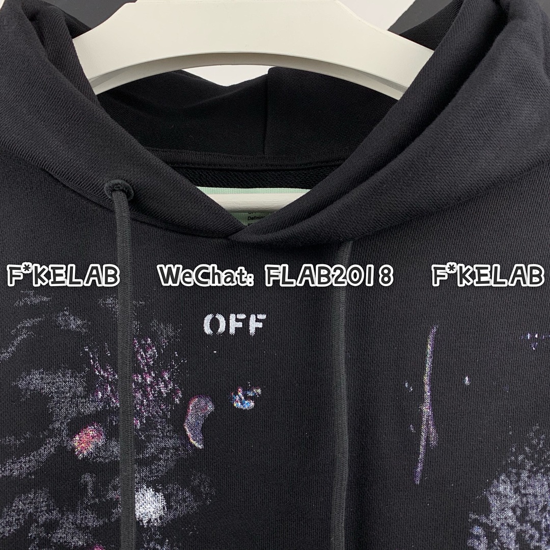 Unbranded GALAXY HOODIE 17FW BLACK (ALL SIZE IN STOCK) - Image 13