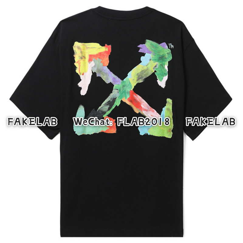 Off-White BRUSHED ARROWS T-SHIRT 23SS BLACK (ALL SIZE IN STOCK)