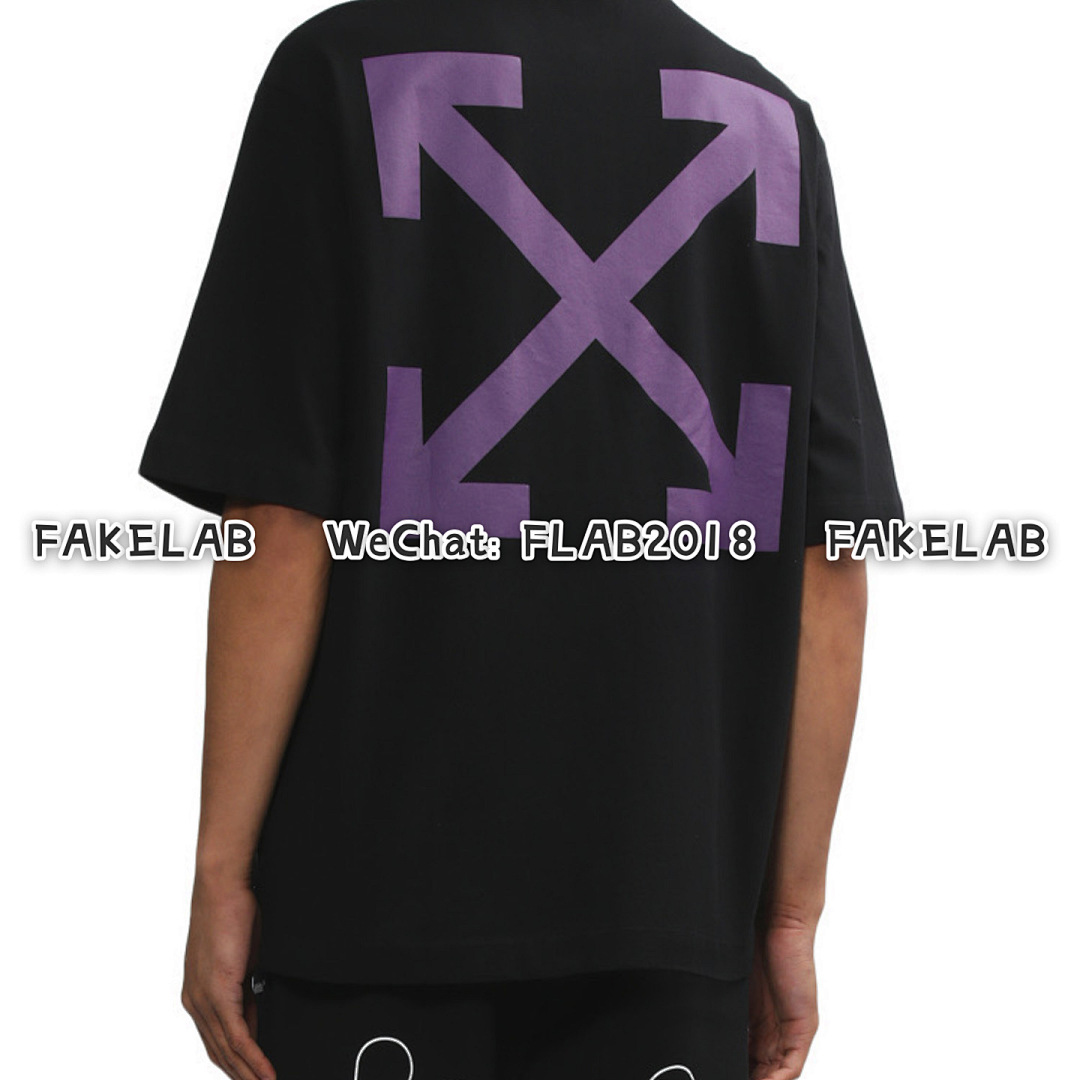 Off-White CARAVAGGIO ARROWS T-SHIRT 23SS BLACK (ALL SIZE IN STOCK) - Image 10
