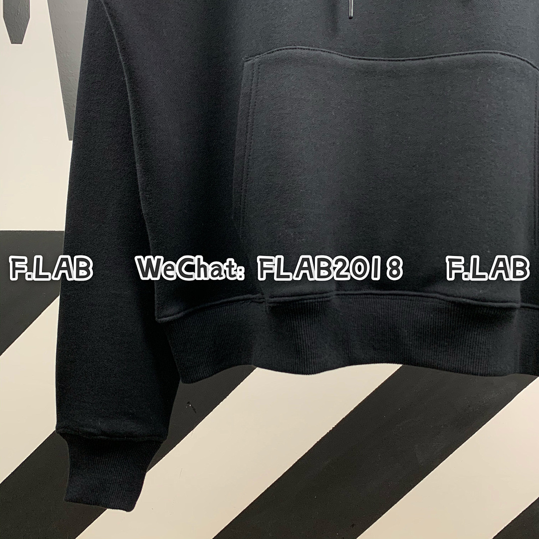 Unbranded SPRAY HOODIE 20FW BLACK (ALL SIZE IN STOCK) - Image 10