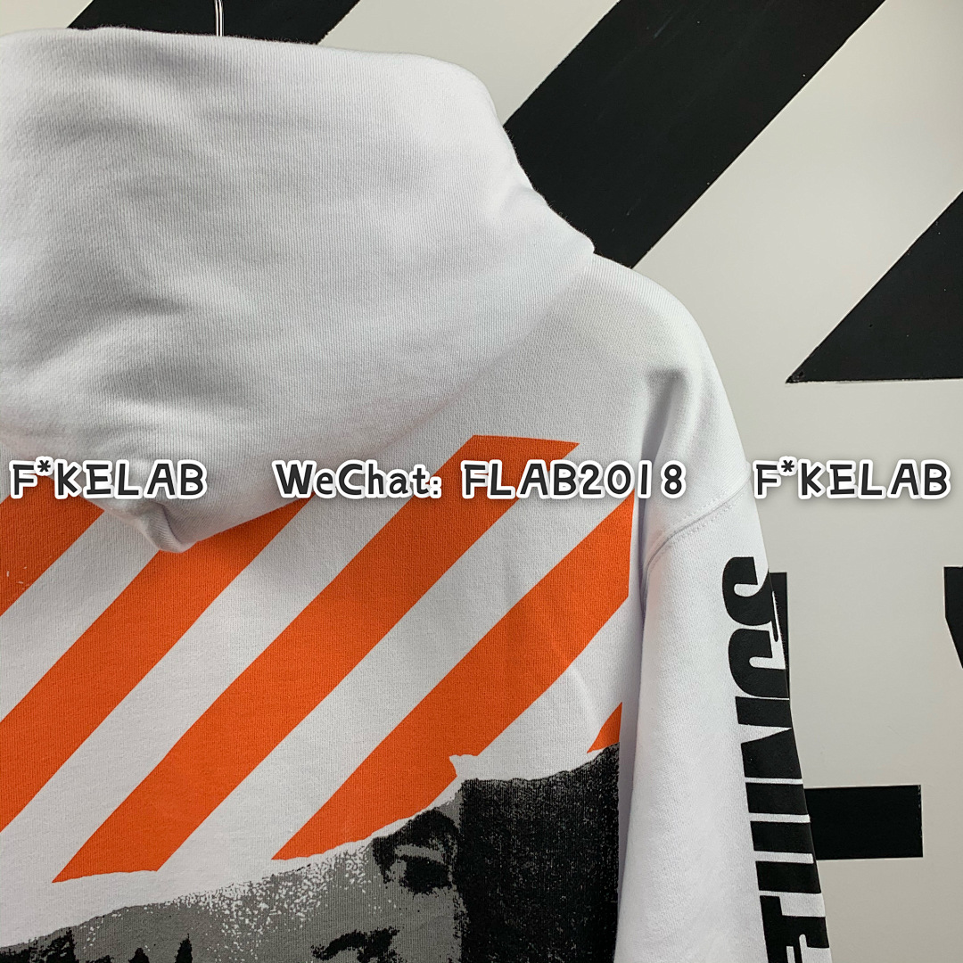 Unbranded PHOTOCOPY HOODIE 17FW WHITE (ALL SIZE IN STOCK) - Image 12