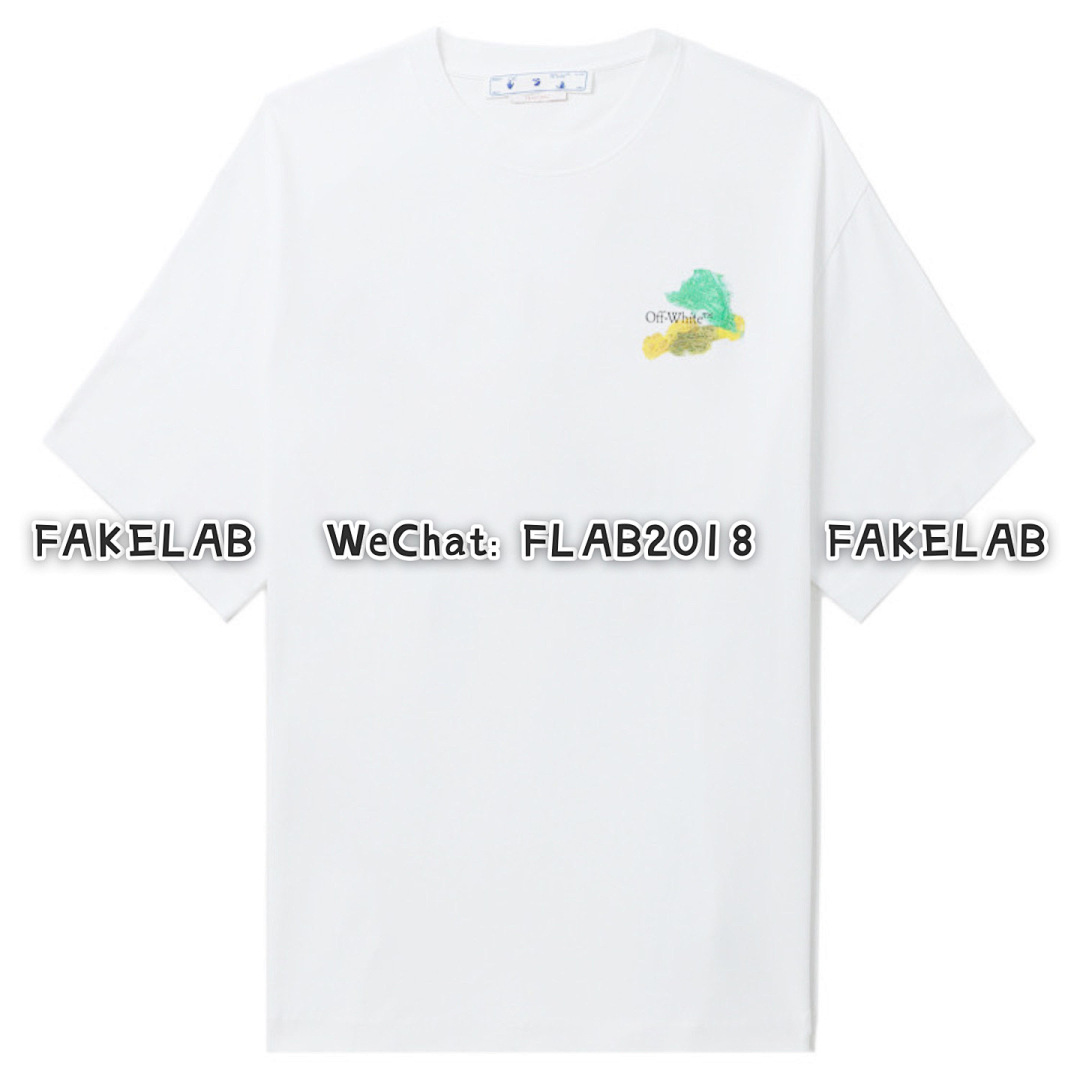 Off-White BRUSHED ARROWS T-SHIRT 23SS WHITE (ALL SIZE IN STOCK) - Image 6
