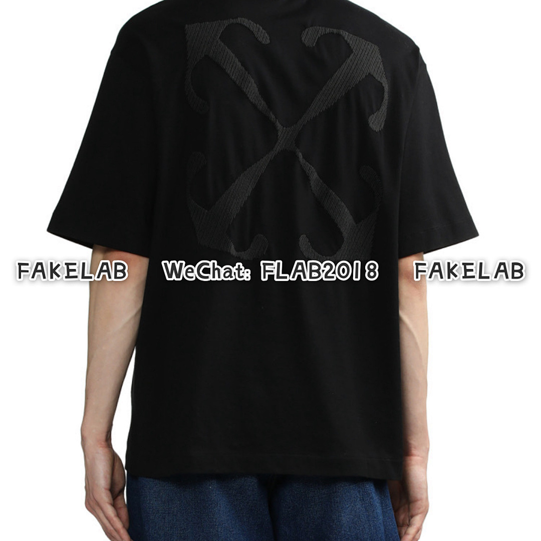 Off-White BLACK ARROWS EMBROIDERY T-SHIRT 24SS BLACK (ALL SIZE IN STOCK) - Image 8
