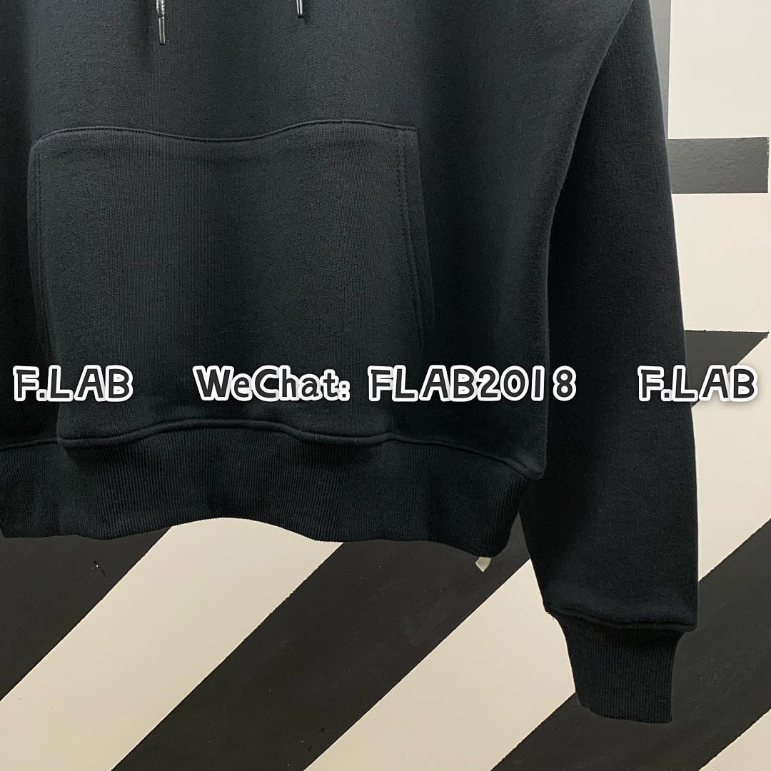 Off-White PINK ARROWS HOODIE 20FW BLACK (SIZE M L XL IN STOCK) - Image 11