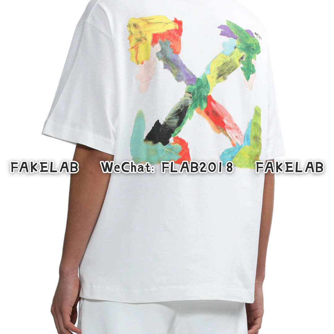 Off-White BRUSHED ARROWS T-SHIRT 23SS WHITE (ALL SIZE IN STOCK) - Image 10