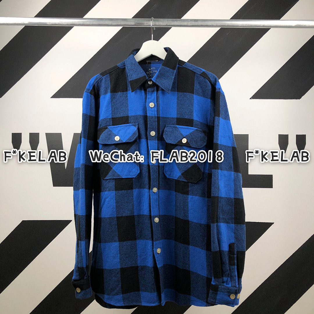 Unbranded AC BASIC SHIRT 18FW (BLUE 45) - Image 5