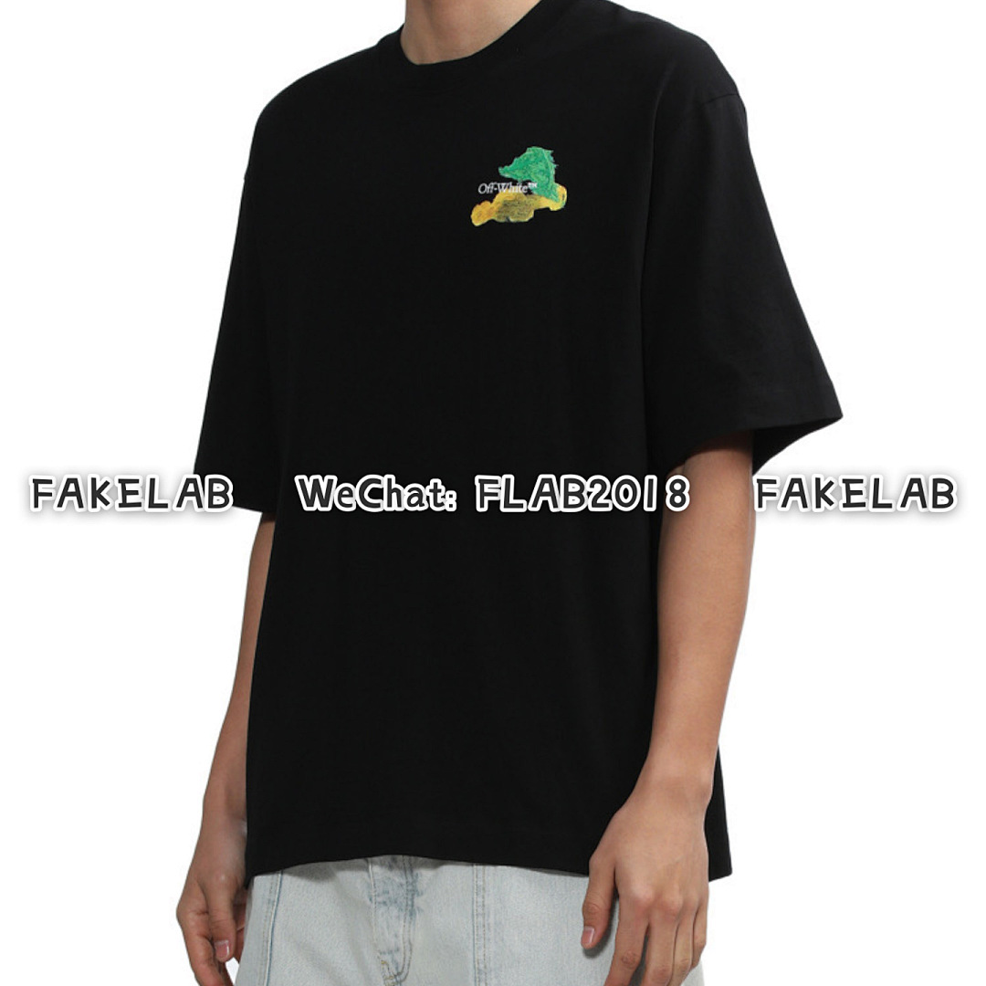 Off-White BRUSHED ARROWS T-SHIRT 23SS BLACK (ALL SIZE IN STOCK) - Image 8