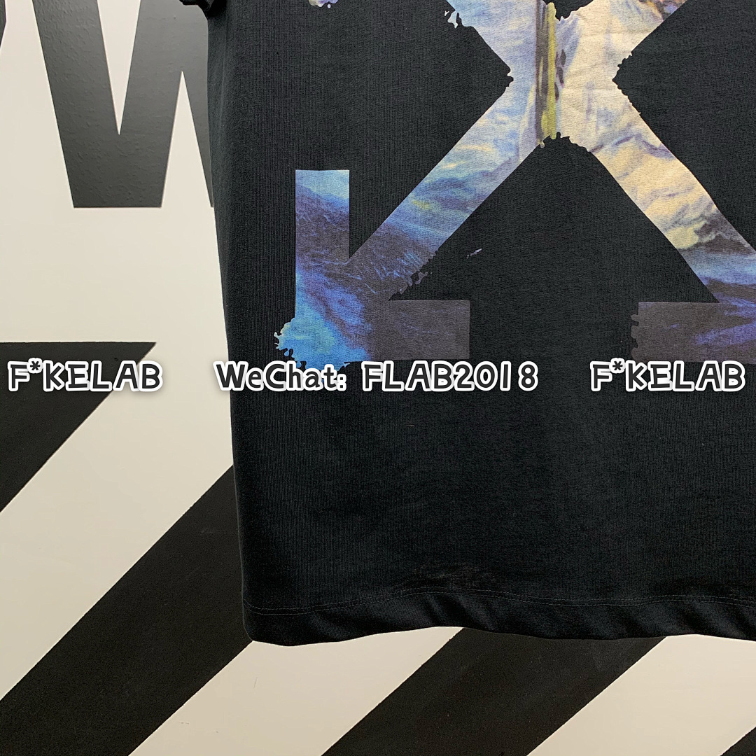 Unbranded DIAG MULTICOLOR T-SHIRT 19SS BLACK (ALL SIZE IN STOCK) - Image 7