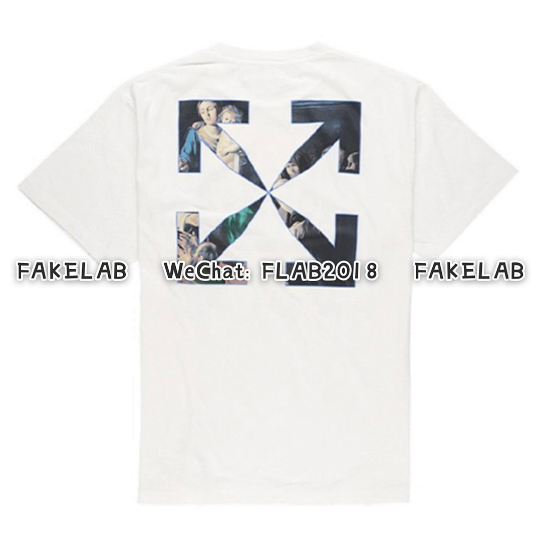 Unbranded CARAVAGGIO T-SHIRT 20FW WHITE (ALL SIZE IN STOCK) - Image 6