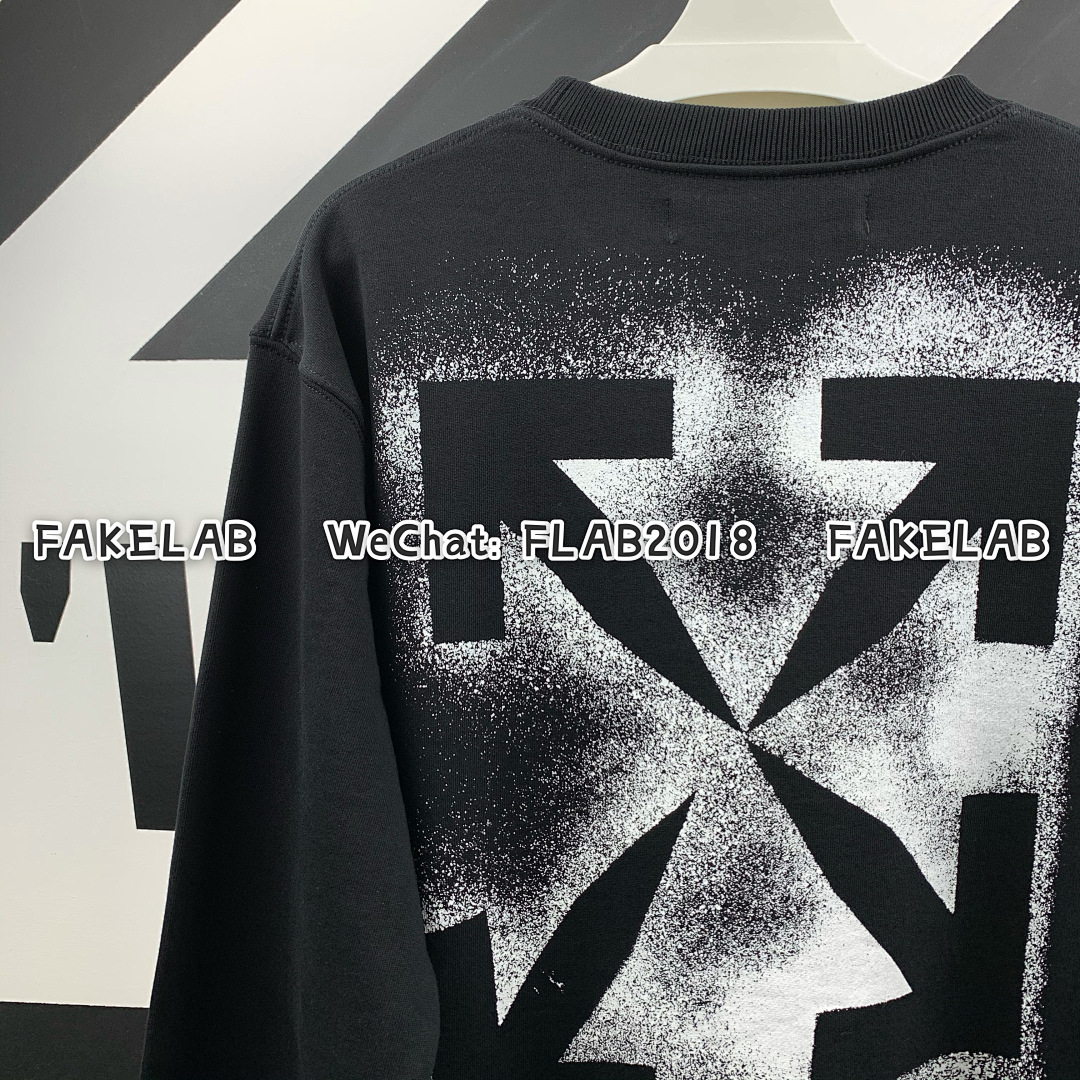 Unbranded SPRAY CREWNECK 20FW BLACK (SIZE L XL IN STOCK) - Image 11