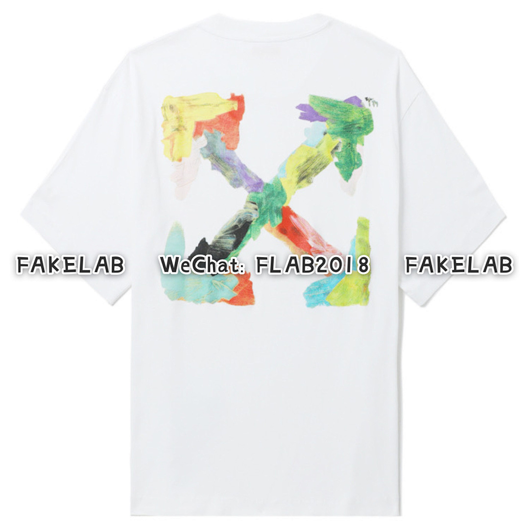 Off-White BRUSHED ARROWS T-SHIRT 23SS WHITE (ALL SIZE IN STOCK)