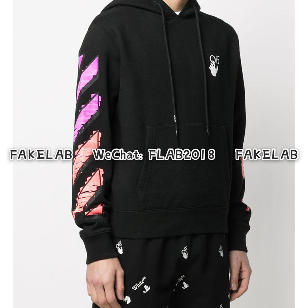 Unbranded PURPLE MARKER HOODIE 21SS BLACK (ALL SIZE IN STOCK) - Image 7