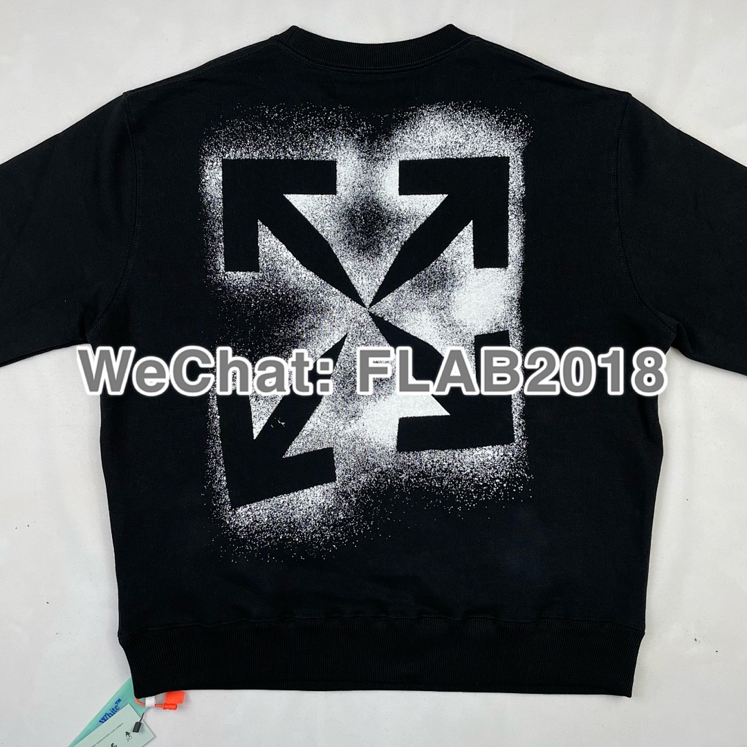 Unbranded SPRAY CREWNECK 20FW BLACK (SIZE L XL IN STOCK) - Image 16