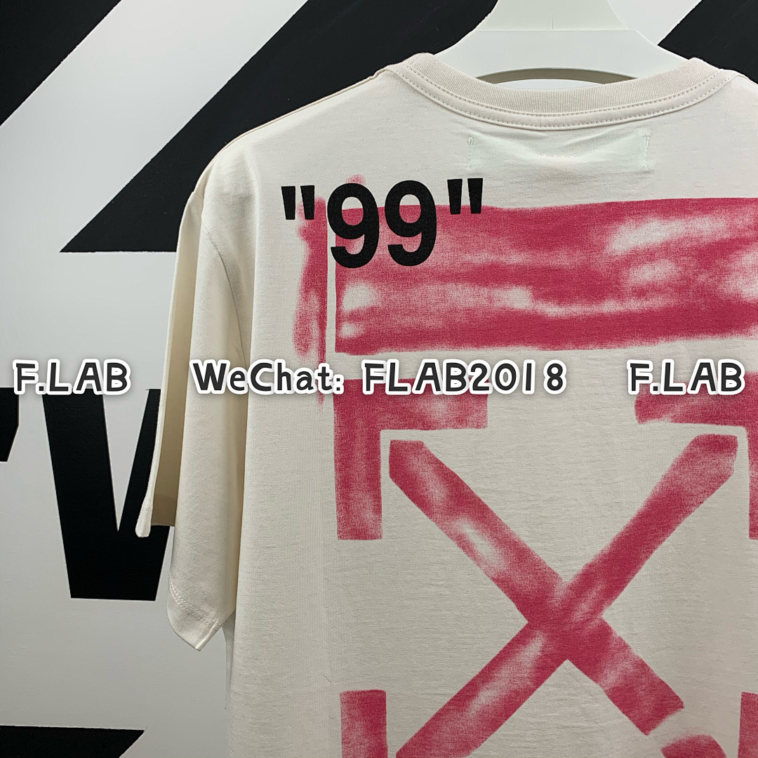 Unbranded STENCIL T-SHIRT 19SS WHITE (ALL SIZE IN STOCK) - Image 11