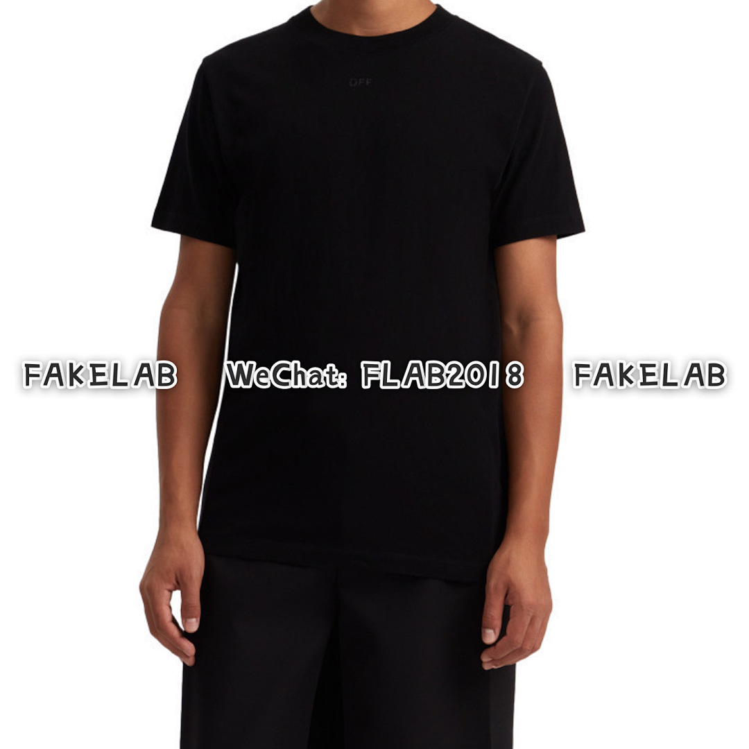 Off-White DOUBLE ARROWS T-SHIRT 21FW BLACK (ALL SIZE IN STOCK) - Image 8