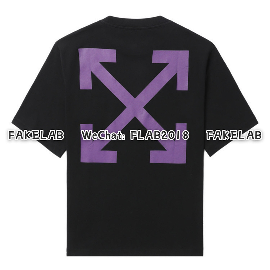 Off-White CARAVAGGIO ARROWS T-SHIRT 23SS BLACK (ALL SIZE IN STOCK) - Image 6
