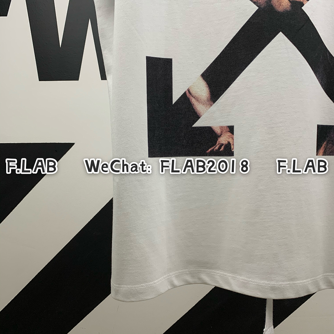 Off-White CARAVAGGIO ARROWS T-SHIRT 20SS WHITE (ALL SIZE IN STOCK) - Image 7