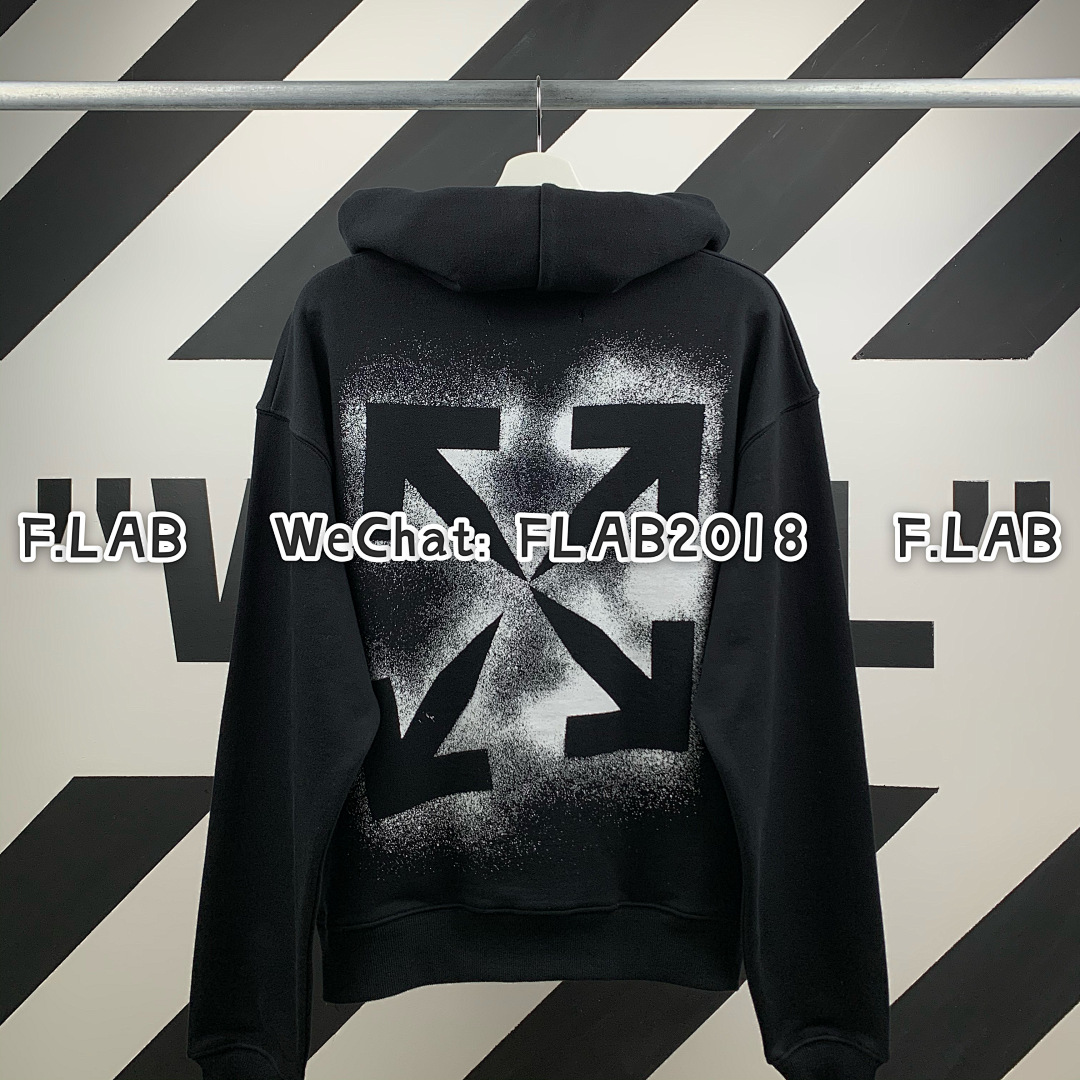 Unbranded SPRAY HOODIE 20FW BLACK (ALL SIZE IN STOCK) - Image 7