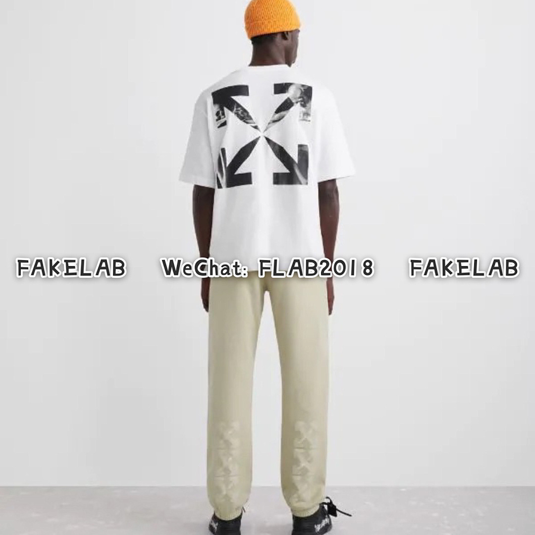 Off-White CARAVAGGIO ARROWS T-SHIRT 21FW WHITE (ALL SIZE IN STOCK) - Image 11