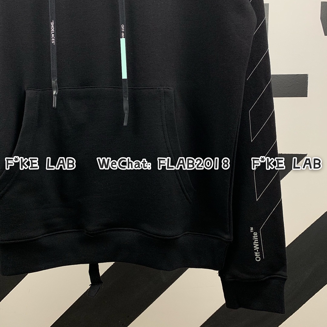 Unbranded UNFINISHED HOODIE 19FW BLACK (ALL SIZE IN STOCK) - Image 10
