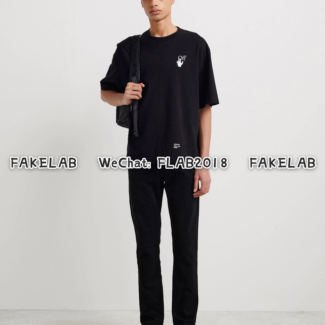 Off-White CARAVAGGIO ARROWS T-SHIRT 21FW BLACK (ALL SIZE IN STOCK) - Image 9