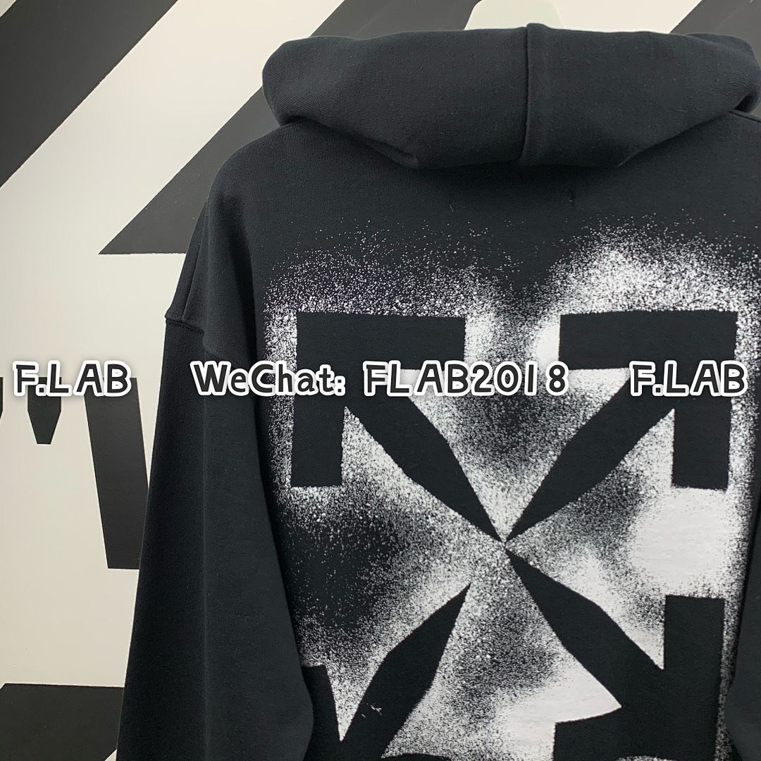 Unbranded SPRAY HOODIE 20FW BLACK (ALL SIZE IN STOCK) - Image 12